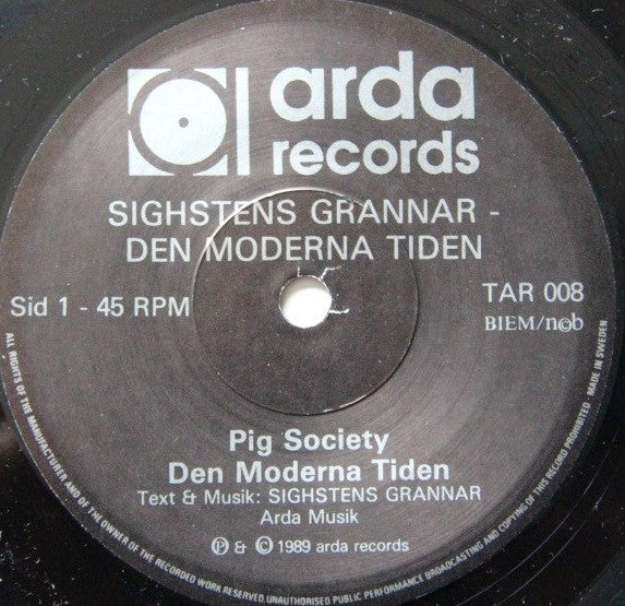Sighstens Grannar ~ Den Moderna Tiden (Vinyl) - Djungel & Jazz