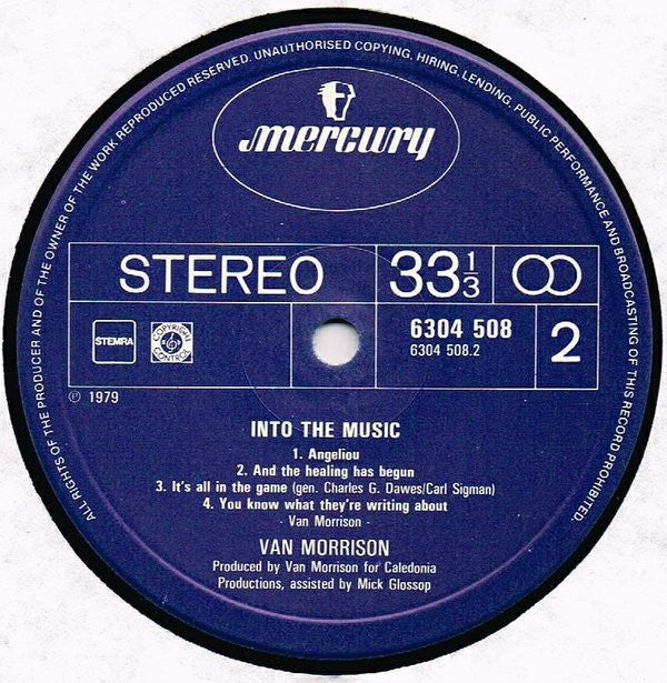 Van Morrison ~ Into The Music (Vinyl) - Djungel & Jazz