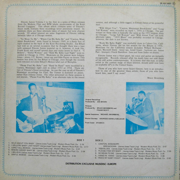 Elmore James ~ The Legend Of Elmore James (Vinyl) - Djungel & Jazz