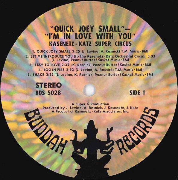 Kasenetz-Katz Super Circus ~ Quick Joey Small - I'm In Love With You (Vinyl) - Djungel & Jazz