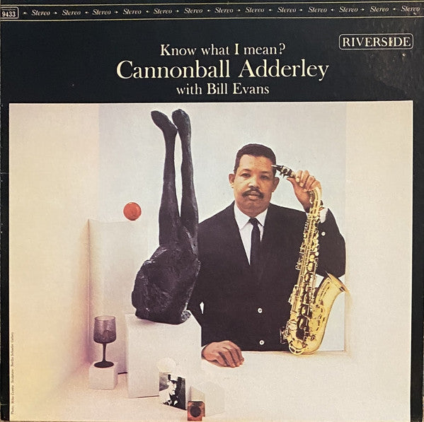 Cannonball Adderley With Bill Evans : Know What I Mean? (LP, Album, RE, Pit)