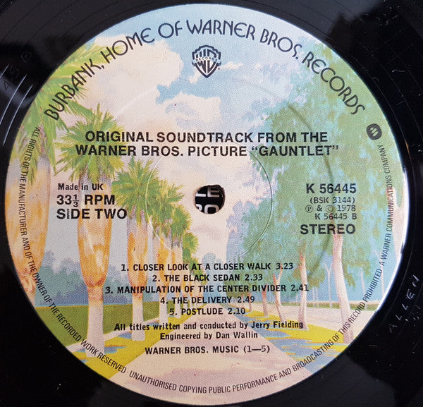 Jerry Fielding ~ The Gauntlet (Original Sound Track) (Vinyl) - Djungel & Jazz