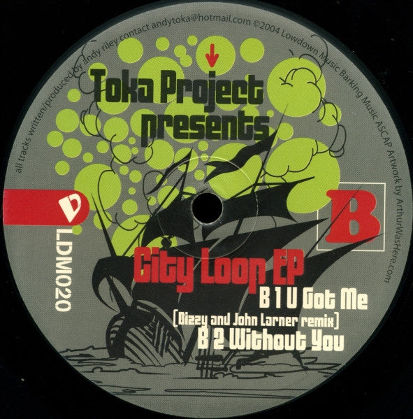 Toka Project : City Loop EP (12", EP)