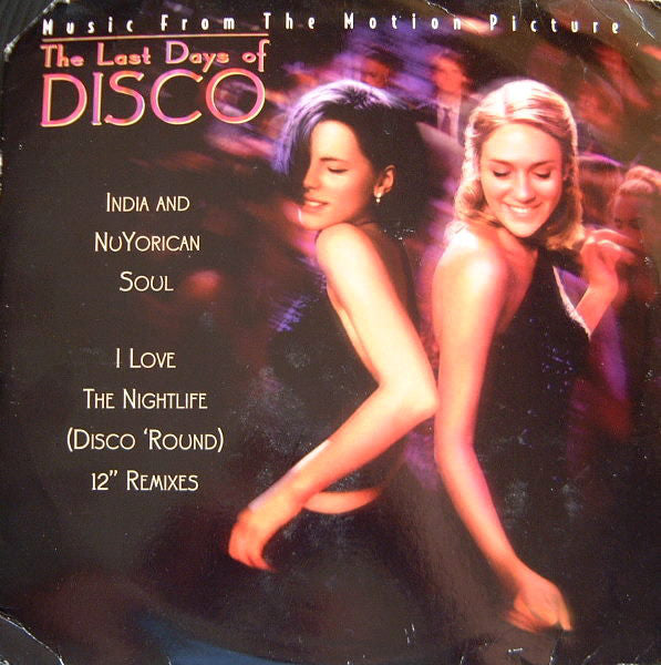 India And Nuyorican Soul ~ I Love The Nightlife (Disco Round) - 12" Remixes (Vinyl) - Djungel & Jazz