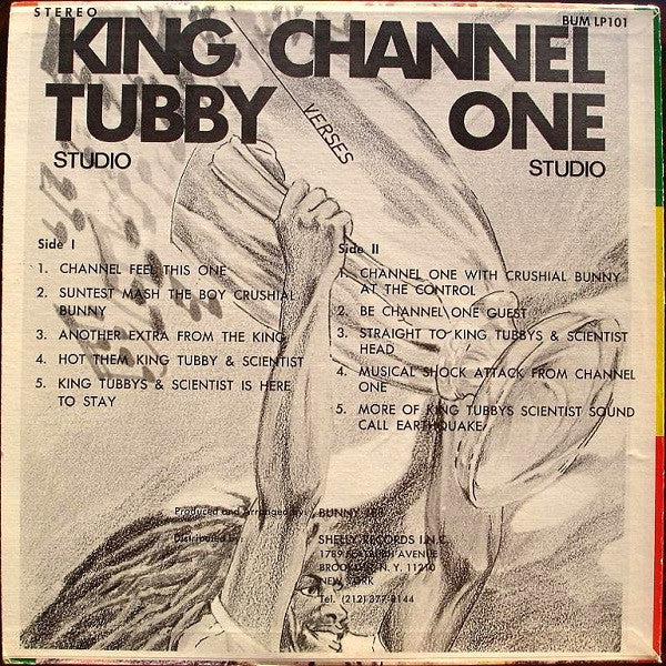 King Tubby Verses Channel One (5) : King Tubby Studio Verses Channel One Studio (LP, Album)