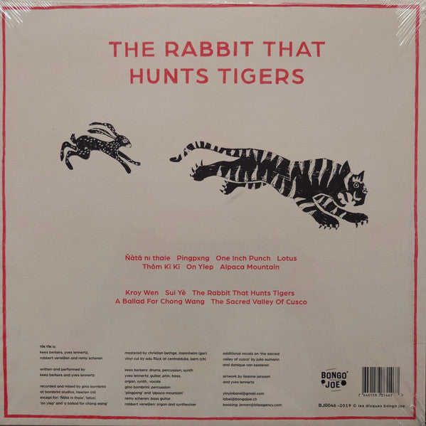YĪN YĪN ~ The Rabbit That Hunts Tigers (Vinyl) - Djungel & Jazz