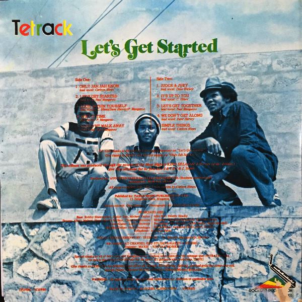 Tetrack : Let's Get Started (LP, Album, RE)