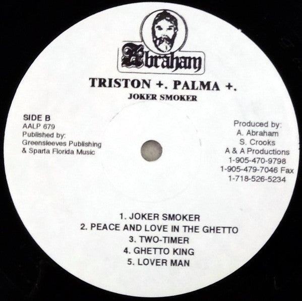 Tristan Palmer : Joker Smoker (LP, Album, RE)