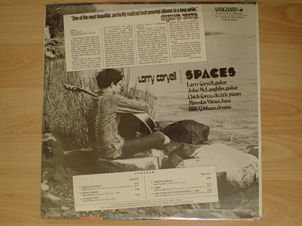 Larry Coryell ~ Spaces (Vinyl) - Djungel & Jazz
