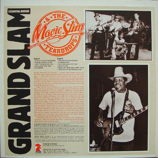 Magic Slim & The Teardrops ~ Grand Slam (Vinyl) - Djungel & Jazz