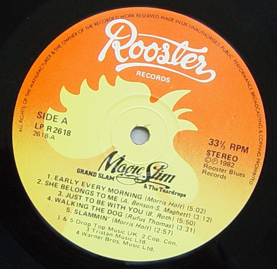 Magic Slim & The Teardrops ~ Grand Slam (Vinyl) - Djungel & Jazz