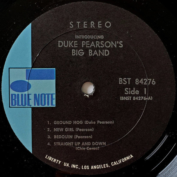 Duke Pearson's Big Band ~ Introducing Duke Pearson's Big Band (Vinyl) - Djungel & Jazz