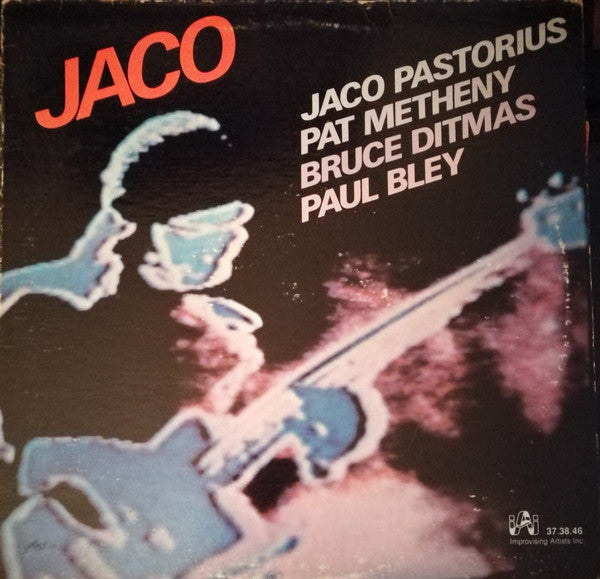 Jaco Pastorius / Pat Metheny / Bruce Ditmas / Paul Bley ~ Jaco (Vinyl) - Djungel & Jazz