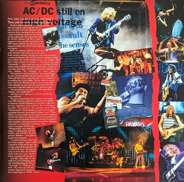 AC/DC ~ The Razors Edge (Vinyl) - Djungel & Jazz