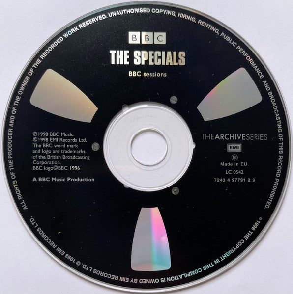 The Specials ~ BBC Sessions (Vinyl) - Djungel & Jazz