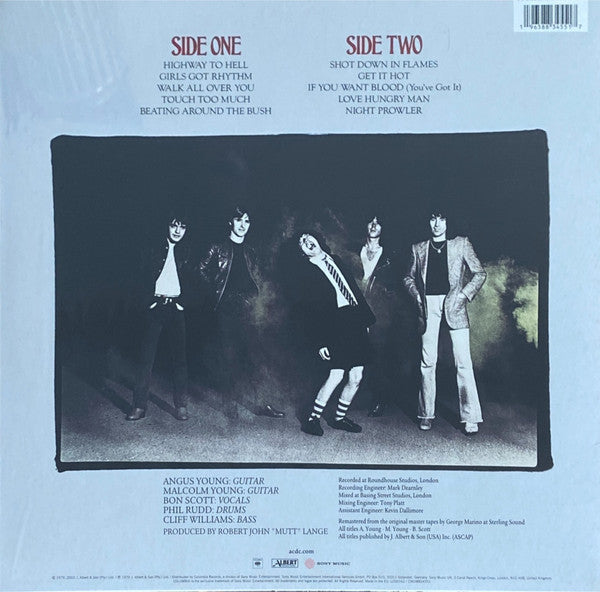 AC/DC ~ Highway To Hell (Vinyl) - Djungel & Jazz