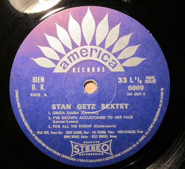 Stan Getz ~ Stan Getz With Cal Tjader (Vinyl) - Djungel & Jazz