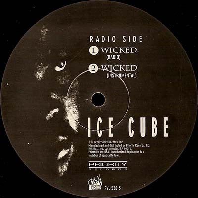 Ice Cube ~ Wicked / U Ain't Gonna Take My Life (Vinyl) - Djungel & Jazz