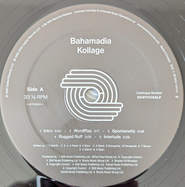 Bahamadia ~ Kollage (Vinyl) - Djungel & Jazz
