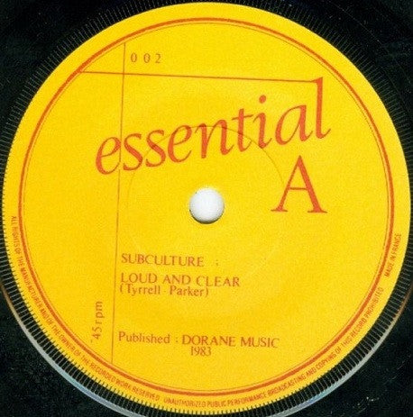 Subculture ~ Loud & Clear (Vinyl) - Djungel & Jazz