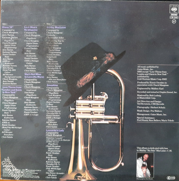 Chuck Mangione ~ Disguise (Vinyl) - Djungel & Jazz