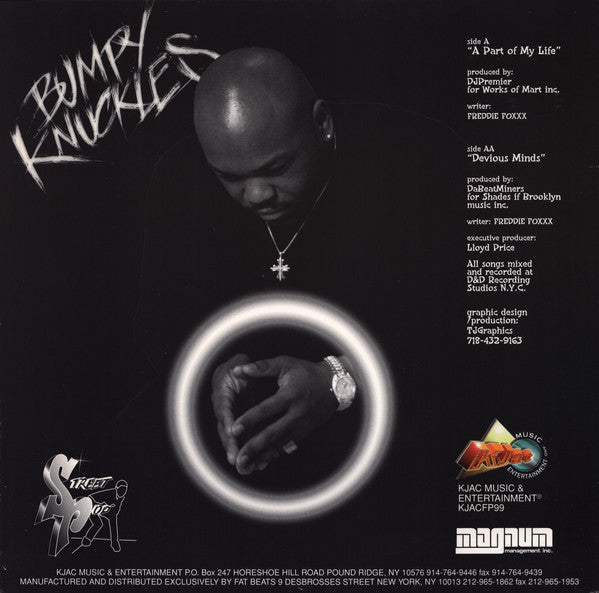 Bumpy Knuckles ~ A Part Of My Life / Devious Minds (Vinyl) - Djungel & Jazz