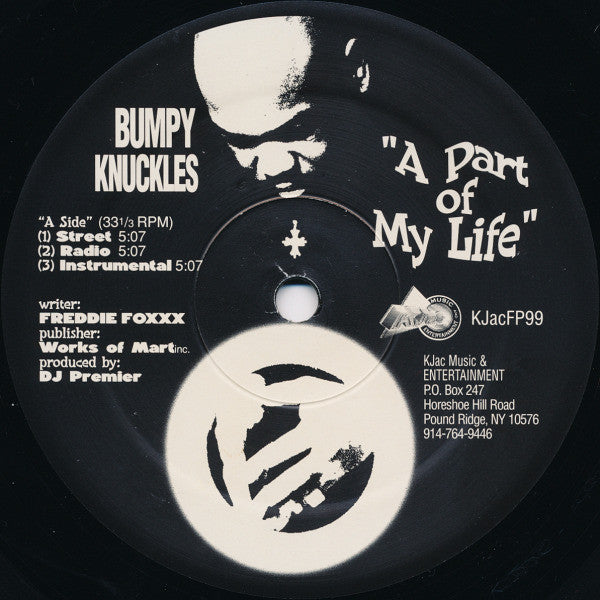 Bumpy Knuckles ~ A Part Of My Life / Devious Minds (Vinyl) - Djungel & Jazz