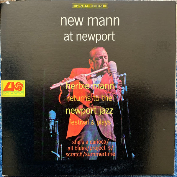 Herbie Mann ~ New Mann At Newport (Vinyl) - Djungel & Jazz