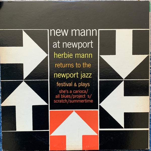 Herbie Mann ~ New Mann At Newport (Vinyl) - Djungel & Jazz