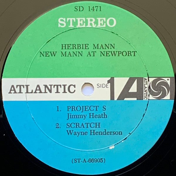 Herbie Mann ~ New Mann At Newport (Vinyl) - Djungel & Jazz