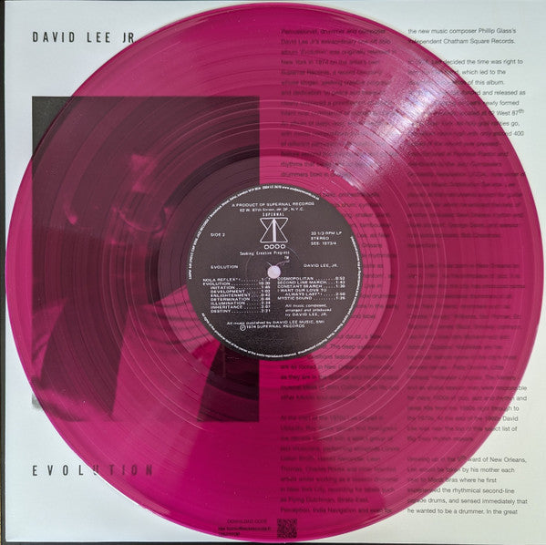 David Lee Jr. ~ Evolution (Vinyl) - Djungel & Jazz