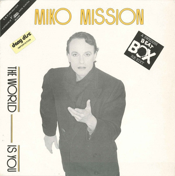 Miko Mission ~ The World Is You (A Swedish Beat Box Re-edit) (Vinyl) - Djungel & Jazz