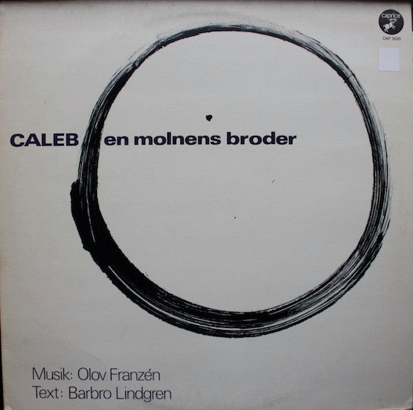 Olov Franzén ~ Caleb En Molnens Broder (Vinyl) - Djungel & Jazz
