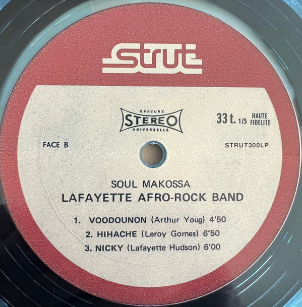 Lafayette Afro Rock Band ~ Soul Makossa (Vinyl) - Djungel & Jazz