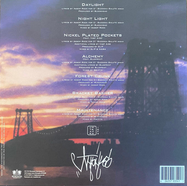 Aesop Rock ~ Daylight (Vinyl) - Djungel & Jazz