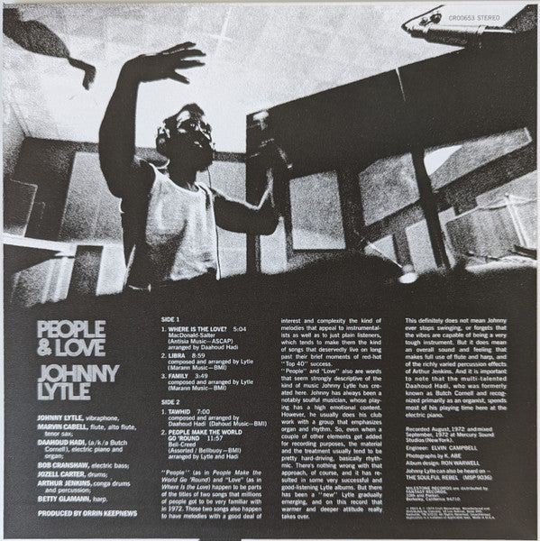 Johnny Lytle ~ People & Love (Vinyl) - Djungel & Jazz