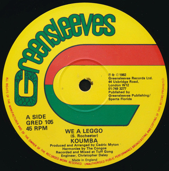 Koumba (2) : We A Leggo (12")