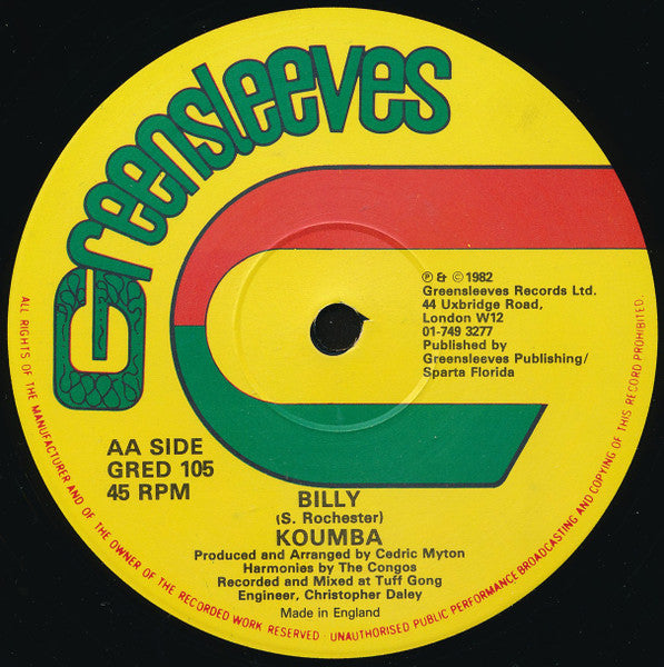 Koumba (2) : We A Leggo (12")