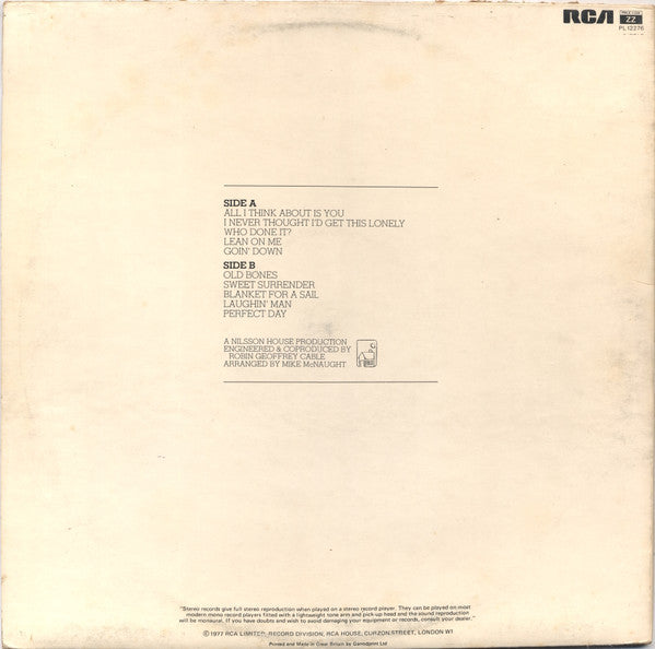 Harry Nilsson ~ Knnillssonn (Vinyl) - Djungel & Jazz