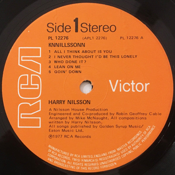 Harry Nilsson ~ Knnillssonn (Vinyl) - Djungel & Jazz