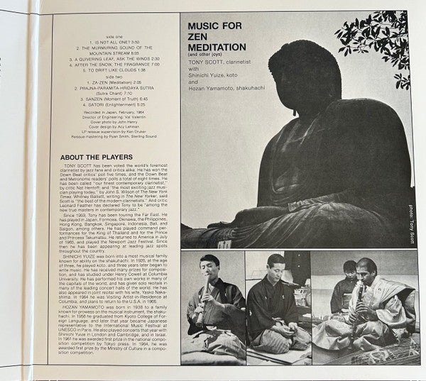 Tony Scott ~ Music For Zen Meditation And Other Joys (Vinyl) - Djungel & Jazz