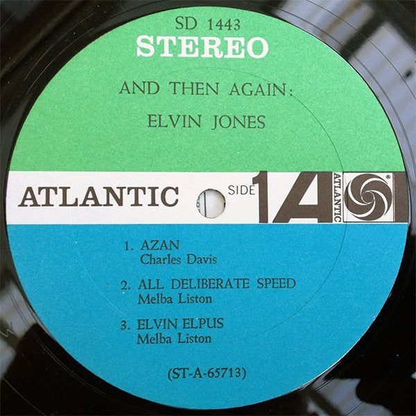 Elvin Jones ~ And Then Again (Vinyl) - Djungel & Jazz