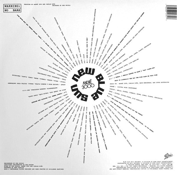 André 3000 ~ New Blue Sun (Vinyl) - Djungel & Jazz