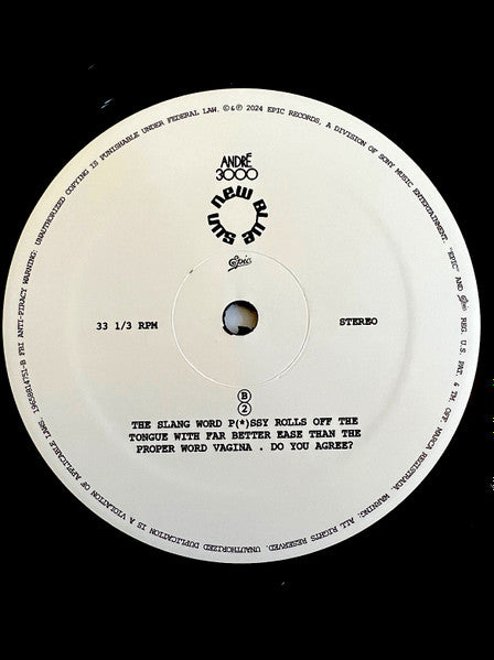 André 3000 ~ New Blue Sun (Vinyl) - Djungel & Jazz