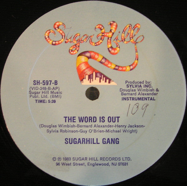 Sugarhill Gang ~ The Word Is Out (Vinyl) - Djungel & Jazz