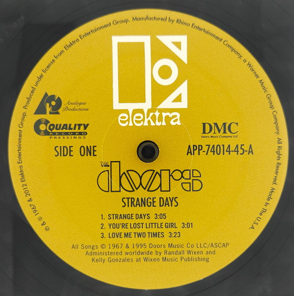 The Doors ~ Strange Days (Vinyl) - Djungel & Jazz