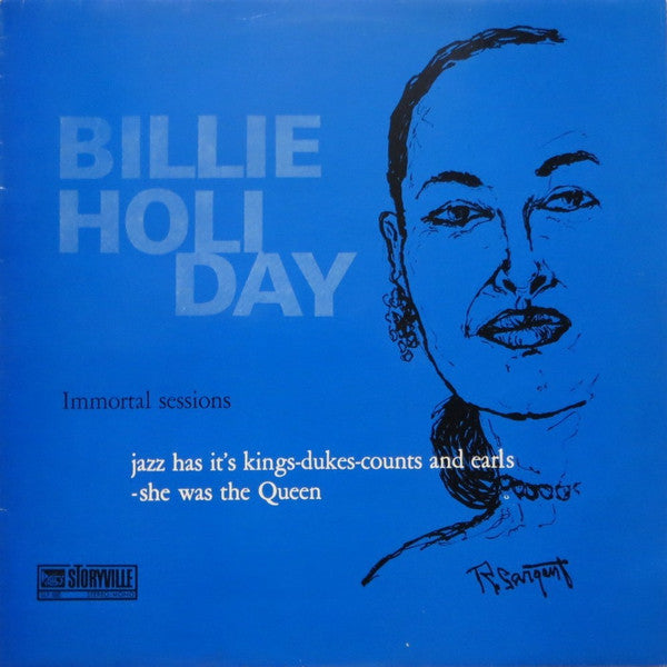 Billie Holiday ~ Immortal Sessions (Vinyl) - Djungel & Jazz