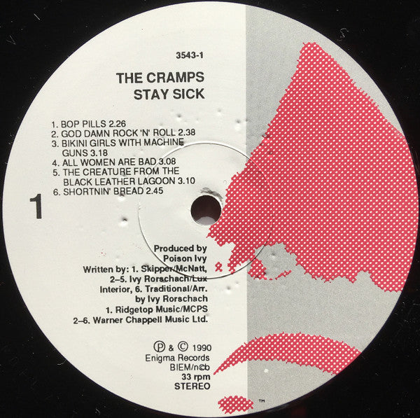 The Cramps ~ Stay Sick! (Vinyl) - Djungel & Jazz