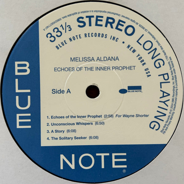 Melissa Aldana ~ Echoes Of The Inner Prophet (Vinyl) - Djungel & Jazz