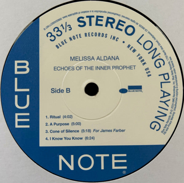 Melissa Aldana ~ Echoes Of The Inner Prophet (Vinyl) - Djungel & Jazz